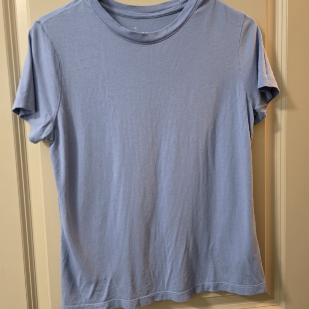 A New Day Soft Blue Tee